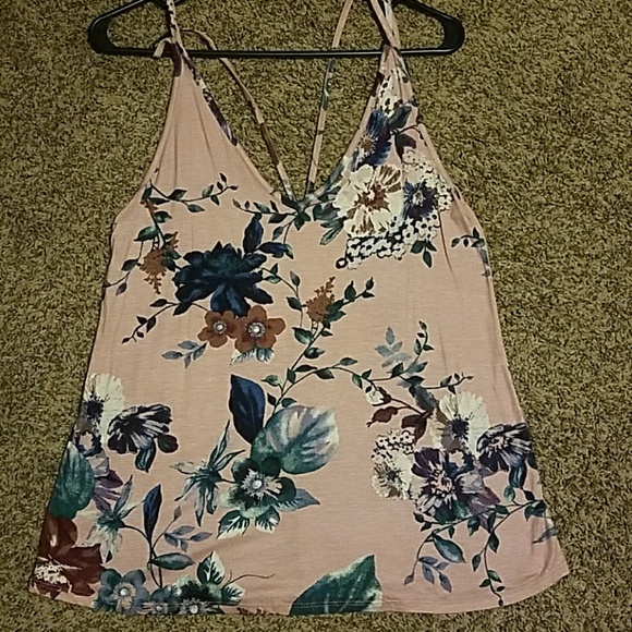 Floral tank top - Picture 1 of 2